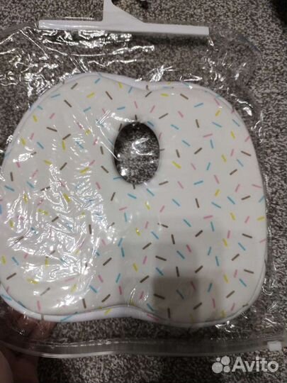 Детская анатомическая подушка до года