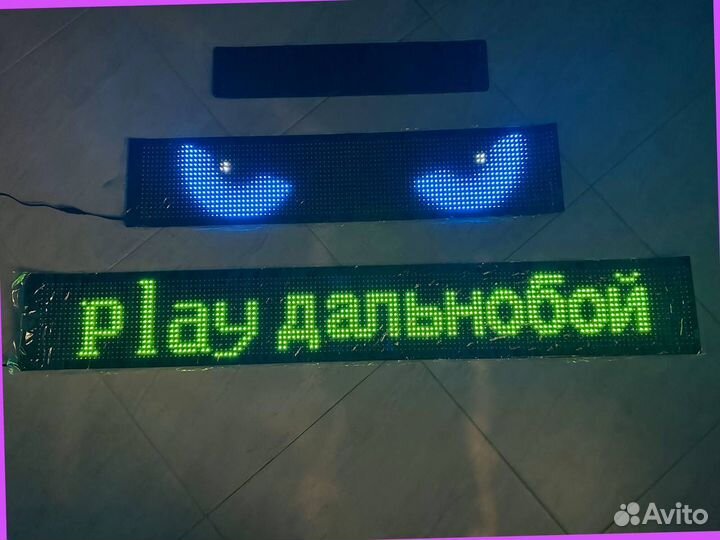 Глаза дьявола на лобовое стекло грузовика