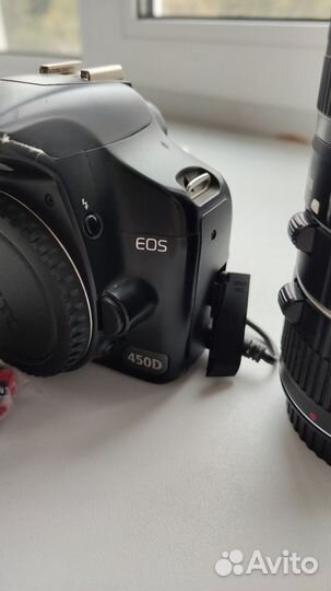 Зеркальный фотоаппарат canon 450d