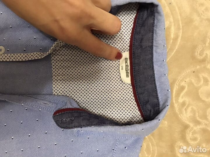 Рубашка светлая для мальчика