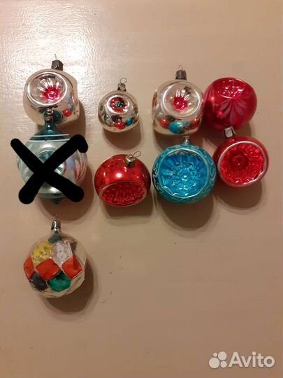 Елочные игрушки СССР