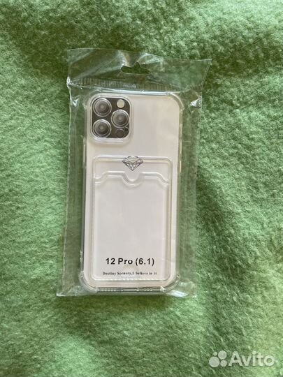 Прозрачный чехол iPhone 12 pro
