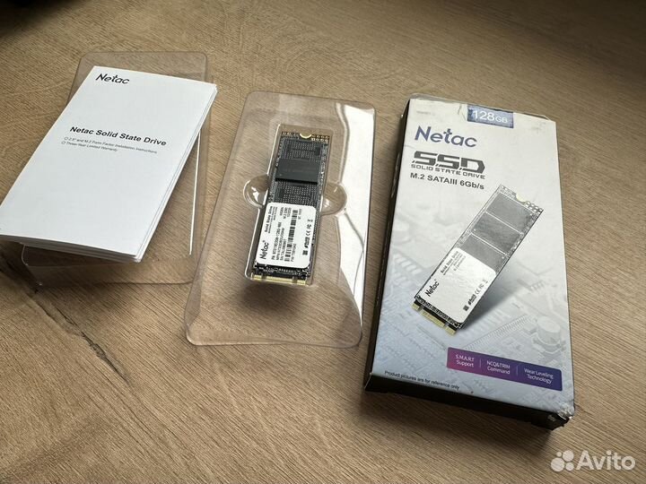 Новый SSD M.2 накопитель Netac N535N 128Гб