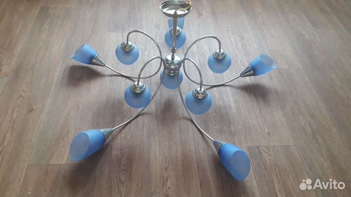 Люстра потолочная, подвесная бу