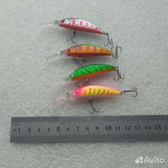 Воблеры новые на щуку и окуня