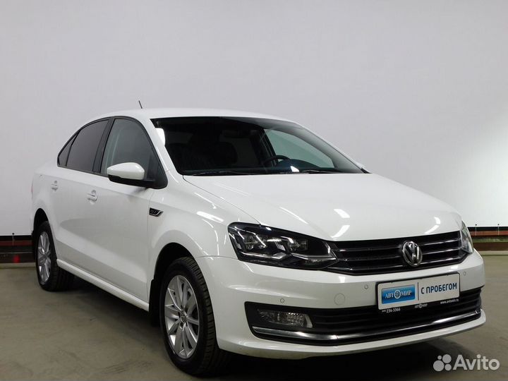 Volkswagen Polo 1.6 МТ, 2018, 75 100 км