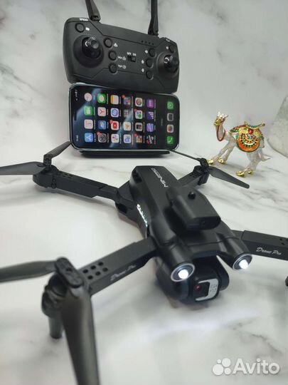 Дрон с камерой квадрокоптер с 2 камерами