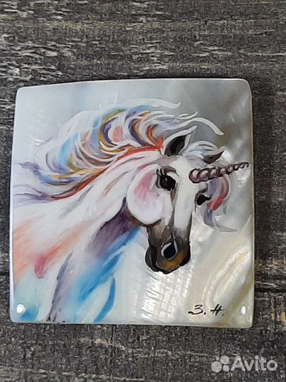 Кабошон перламутровый 