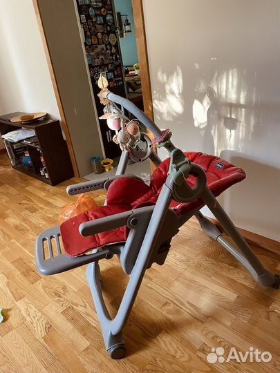 Стульчик для кормления chicco polly magic relax