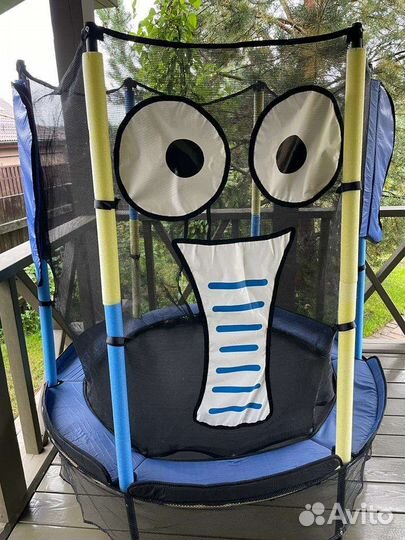 Батут с сеткой бу