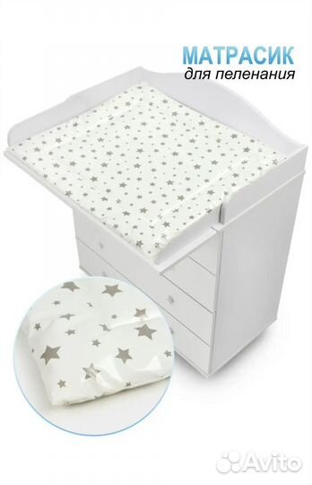Матрас для пеленания водонепроницаемый