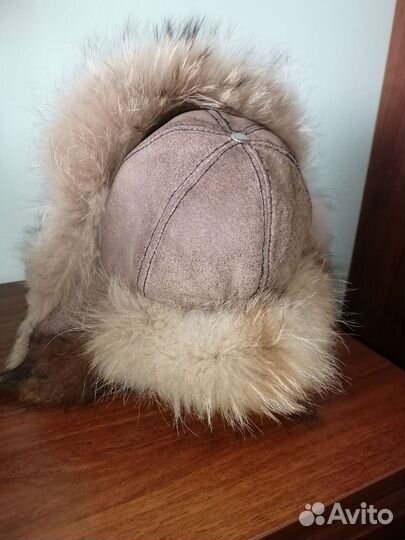 Шапка мужская енотовая