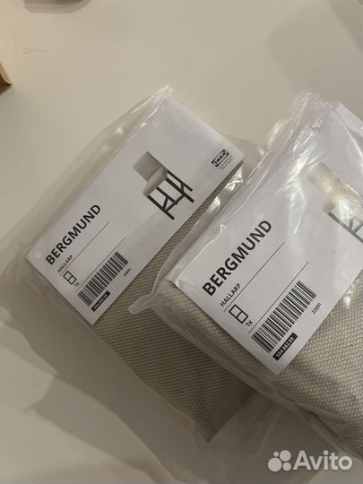 Чехол на стул IKEA бергмунд 2 шт новые