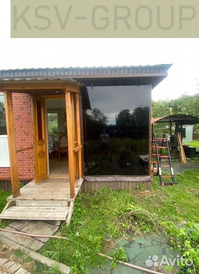 Мягкие окна на террасу