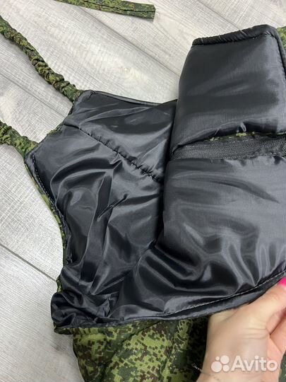 Костюм зимний горка тактический военный цифра