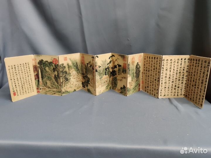 Книга-свиток «Беседка орхидей» Вэнь Чжэнмин