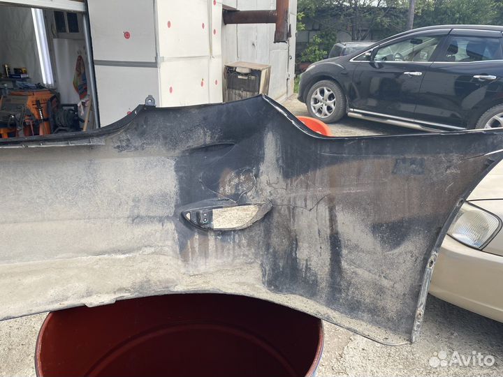 Задний бампер hyundai solaris 1 оригинал