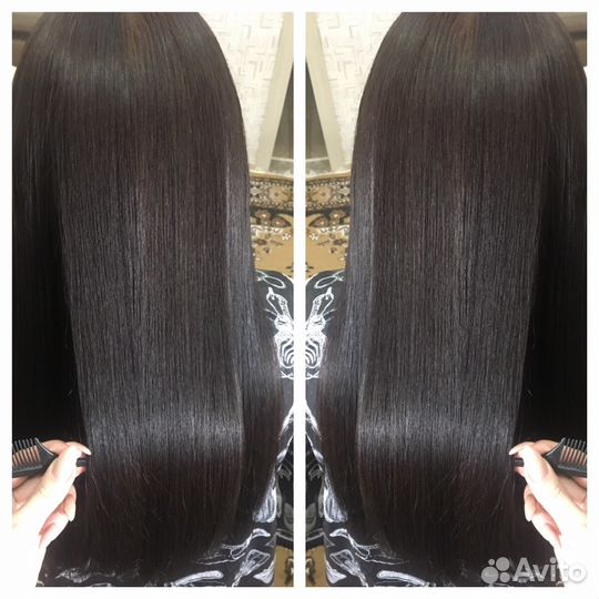 Кератиновое выпрямление волос Лесобаза