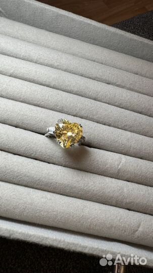 Комплект из чистого серебра 925 пробы с цирконами