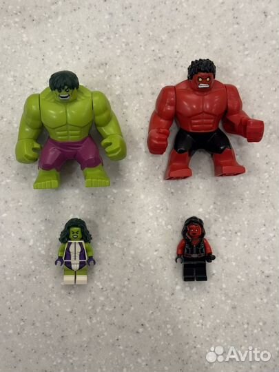 Биг Фигурки Лего Chima и Marvel
