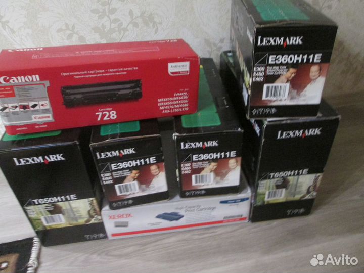 Тонер-картридж Xerox 106R01412 - новый оригинал