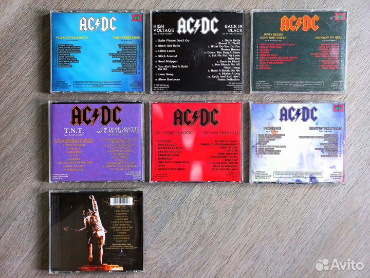 AC/DC (13 студийных студийных альбомов на CD)