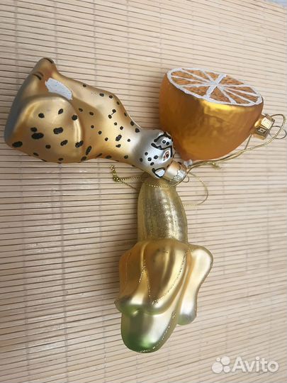 Елочные игрушки стекло