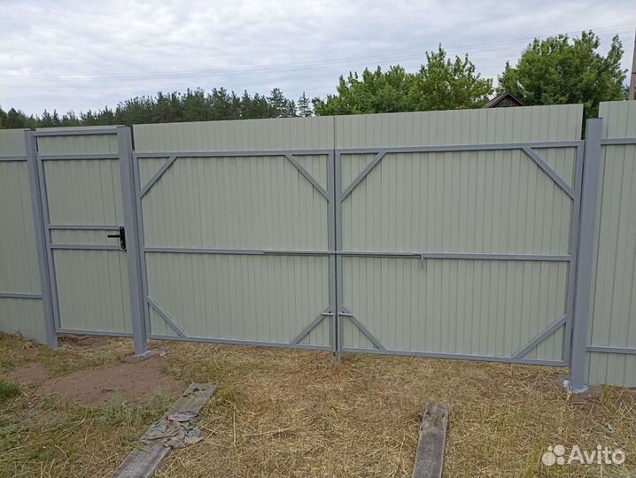 Заборы, кровля, сайдинг