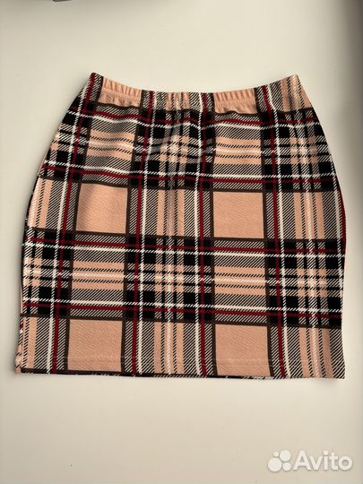 Юбка в клетку