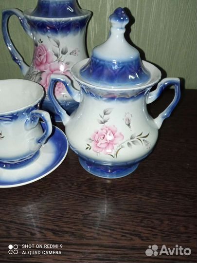 Чайный сервиз, 6 персон