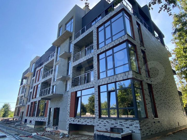 1-к. апартаменты, 56,4 м², 2/4 эт.