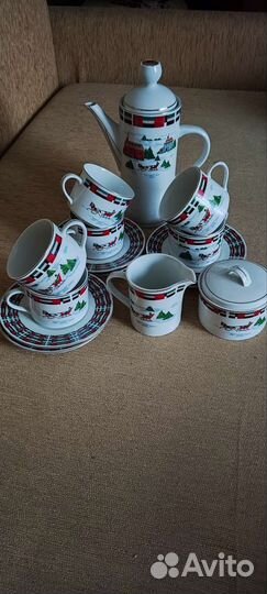 Чайный сервиз на 6 персон новый Great well