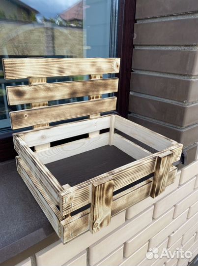 Деревянный бокс