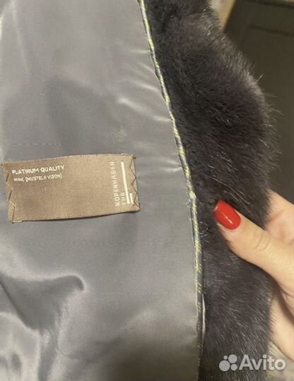 Шуба норковая