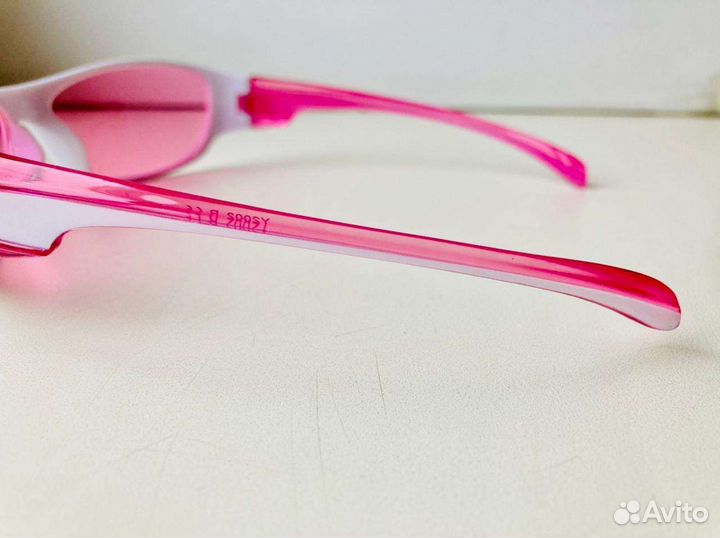 Розовые очки Balenciaga модные унисекс