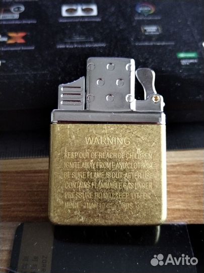 Зажигалка инсерт zorro газовая, бутановая