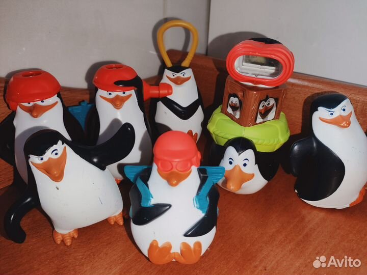 Игрушки из Макдональдс Мадагаскар