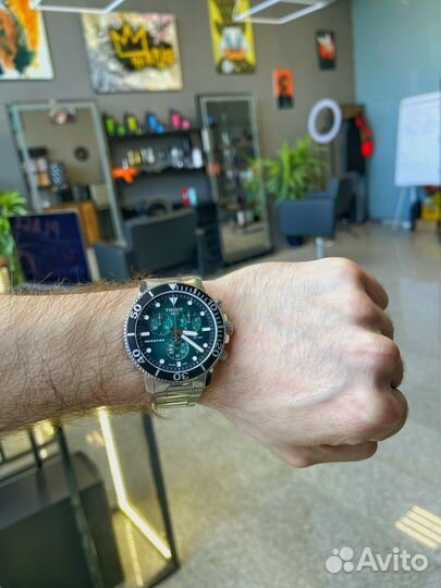 Tissot seastar 1000 green