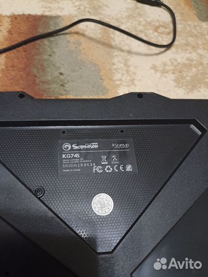 Клавиатура игровая Scorpion kg745