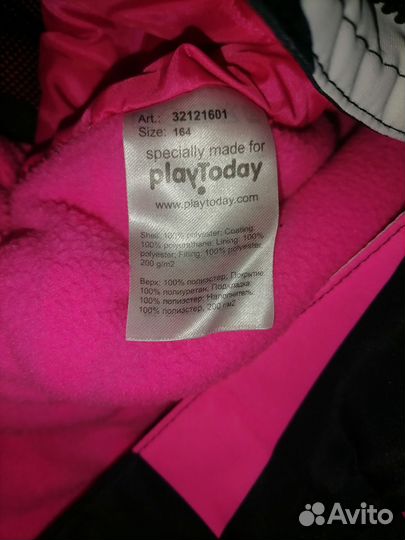 Зимний комбинезон для девочки 164