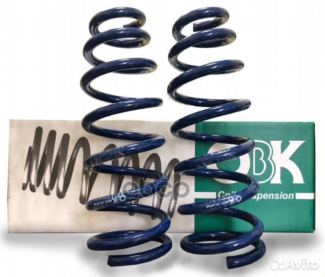 Пружина ходовой части усиленная зад прав/лев