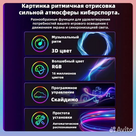 Skydimo cветодиодная лента Ambilight 34 дюйма