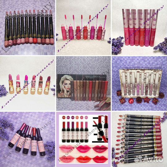 Губная помада, Карандаш для губ, Тинт для губ