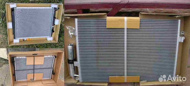 Радиатор системы охлаждения паяный mercedes-benz:
