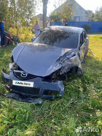 Mazda 3 1.6 МТ, 2008, битый, 370 000 км