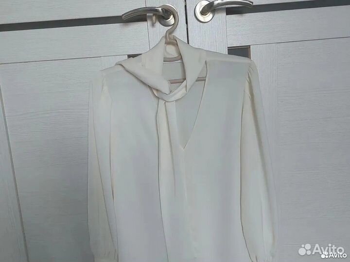 Блузка mango /манго айвори размер 46 (М)