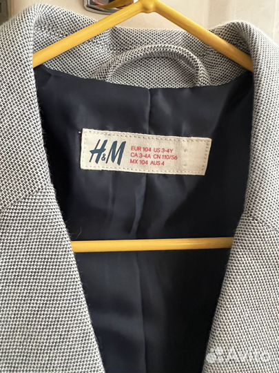 Пиджак hm доя мальчика