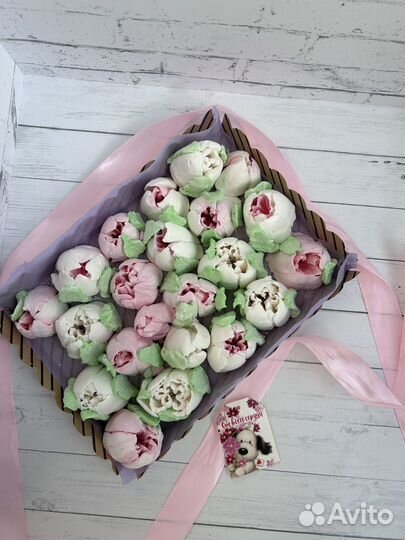 Зефирные цветы