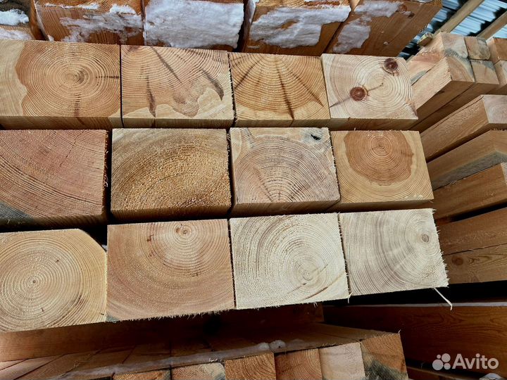 Брус обрезной 100х200х6000мм