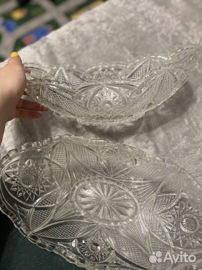 Хрустальная салатница